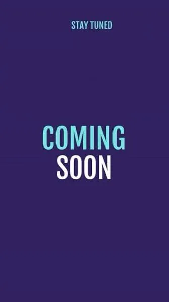 coming soon